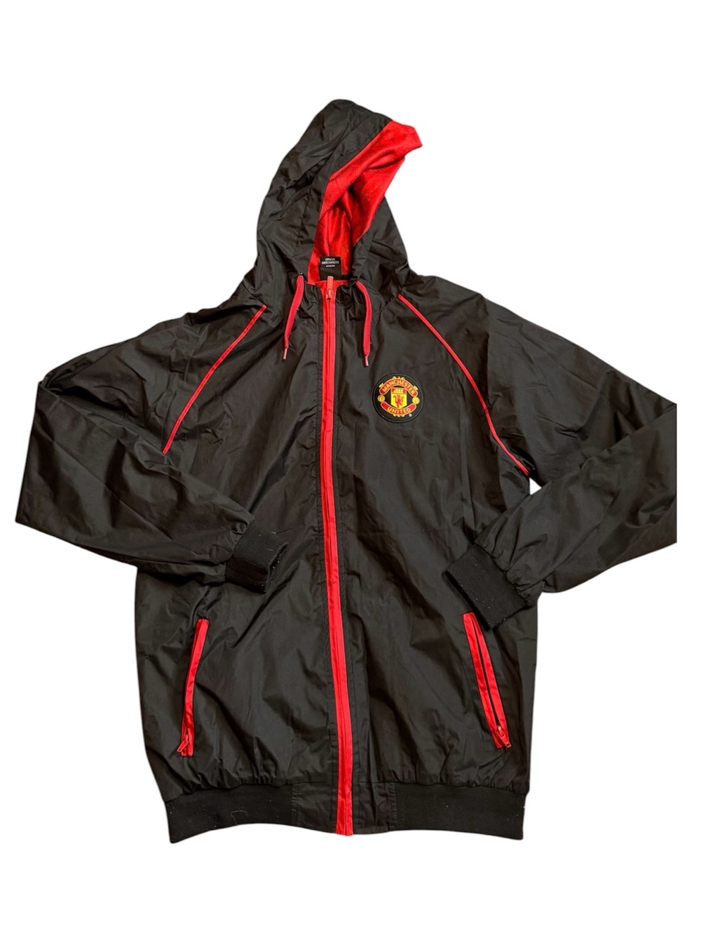 Manchester United Men's Windbreaker Jacket Size S